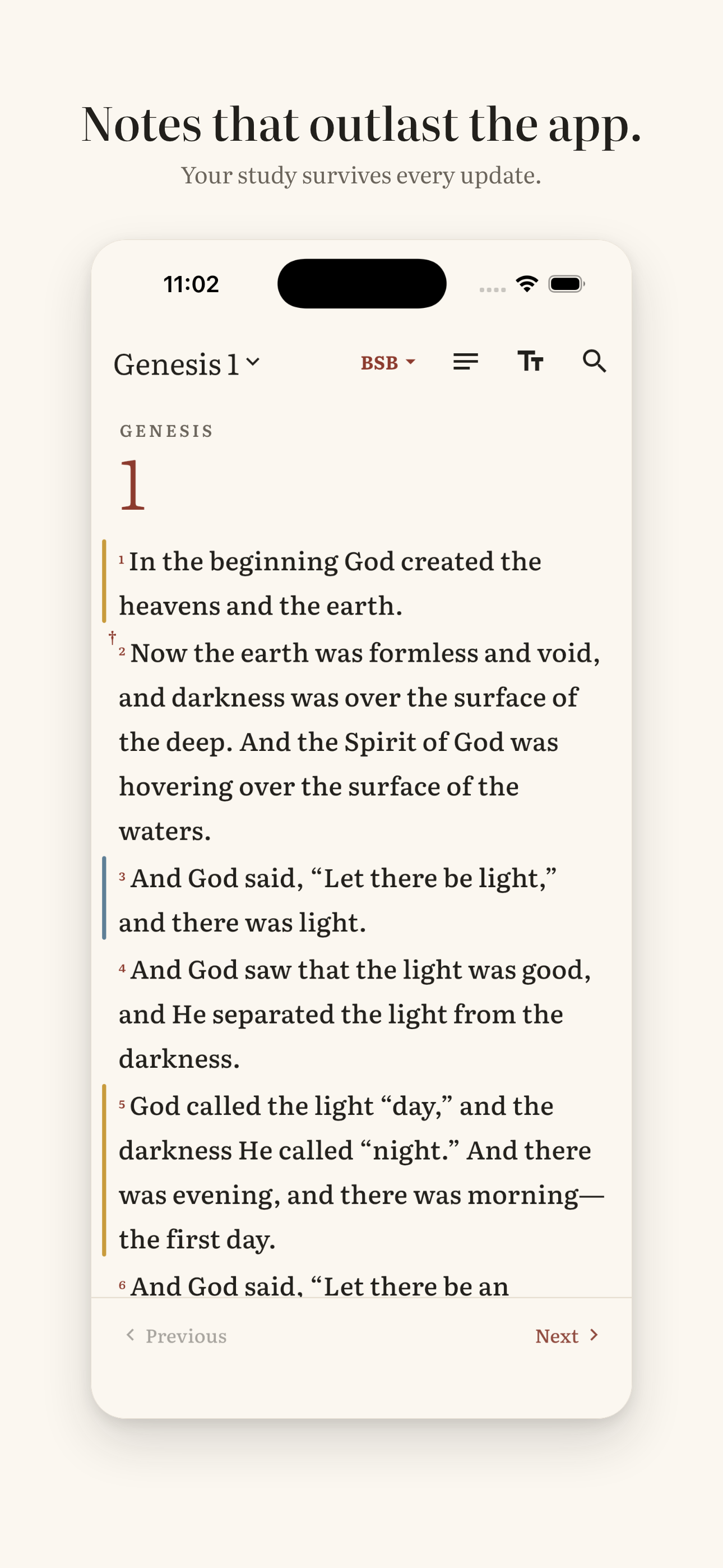 Colophon: Interlinear Bible screenshot 4
