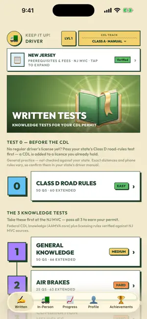 CDL TEST PREP 2027 screenshot 1