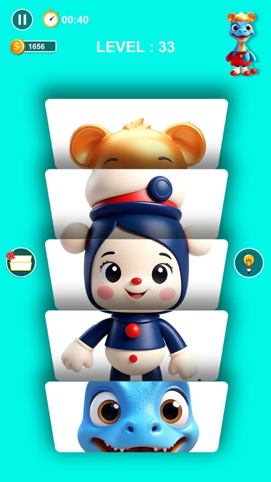 #4. Slide Puzzle of Tabs (iOS) By: Shanze Shafique