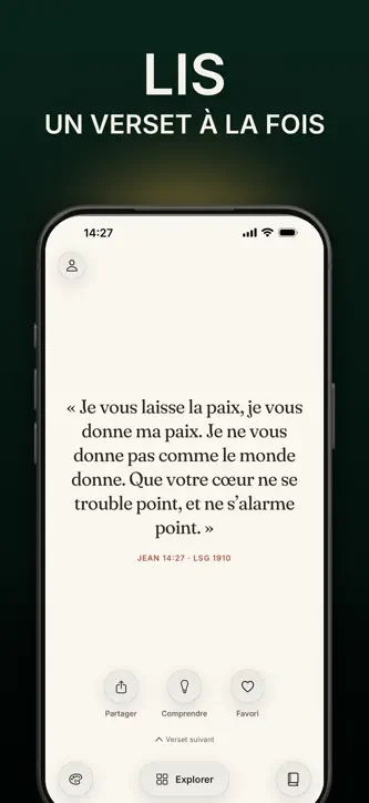 Verseo : Verset du Jour Widget screenshot 3