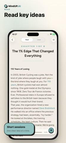 MindUP.AI: Build Reading Habit iPhone screenshot