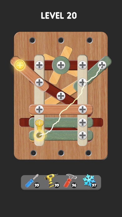 Wood Screw Puzzle Screenshot