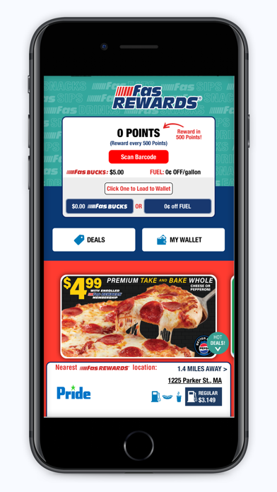 fas REWARDS® Screenshot