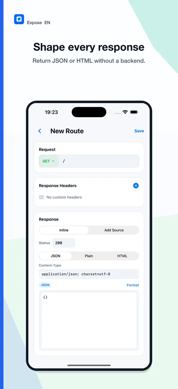 #3. Expose - HTTP Server (iOS) 由: Bonjour, LLC