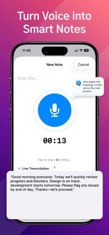EchoNote: AI Voice Notes Screenshot 3 of 4
