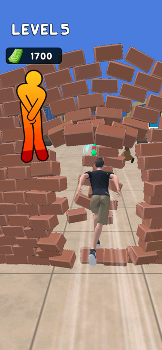 Flush Run Man Rush Game Screenshot 4 of 5