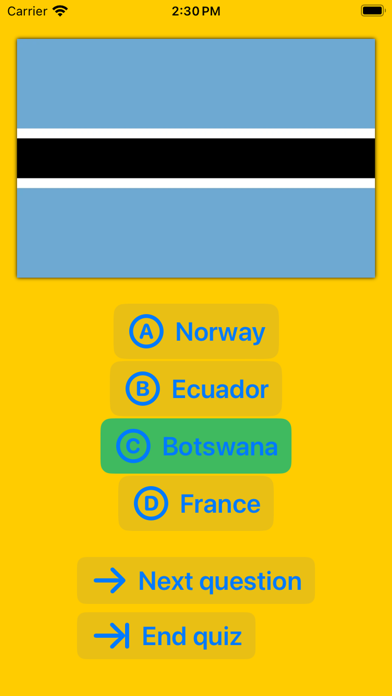 Super Flags: Flag Quiz Screenshot