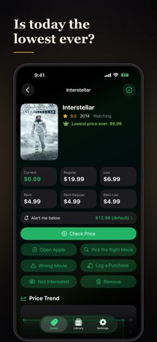 Deal Hunter: Movie Prices iPhone screenshot