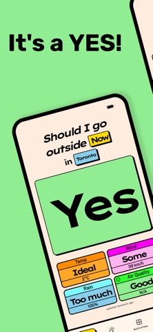 Should I Go Outside? - Weather screenshot