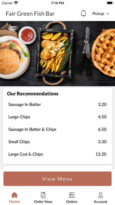 Fair Green Fish Bar Screenshot
