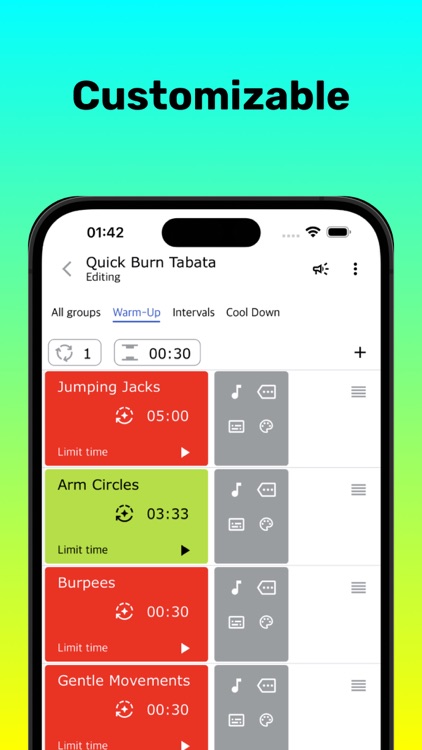 Workout - Interval timer screenshot-6