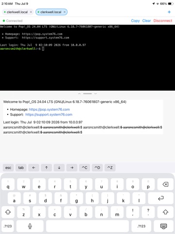 Markdown SSH Terminal ipad screenshot 3