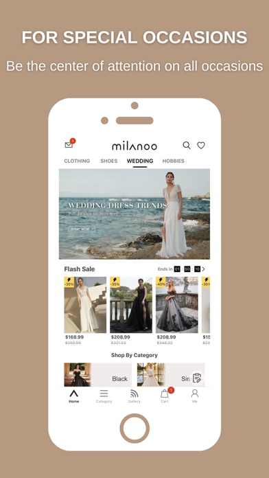 Milanoo Fashion Shopping Screenshot