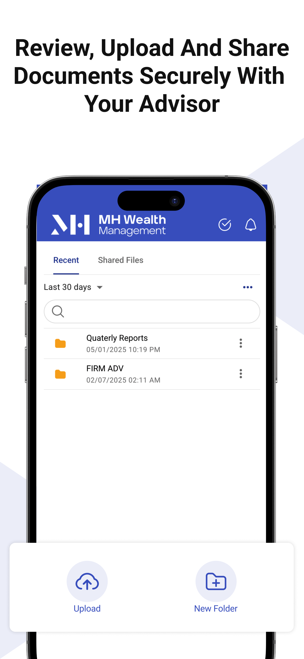 MH Wealth Client Portal