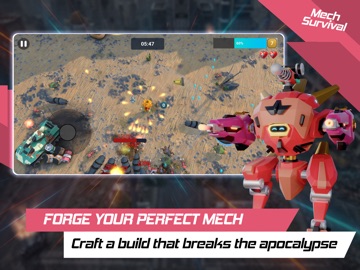 Mech Survival iPad screenshot