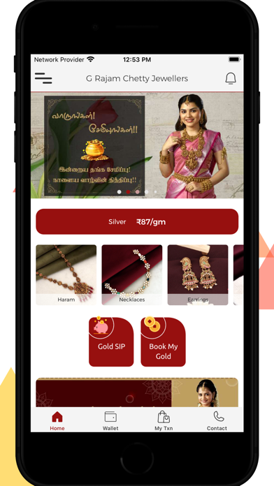 G Rajam Chetty Jewellers Screenshot