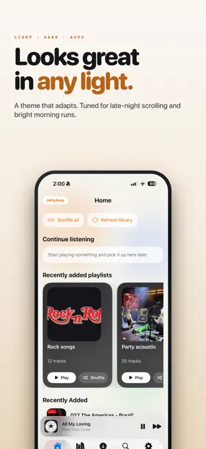 JellyAmp - Listen everywhere screenshot 2