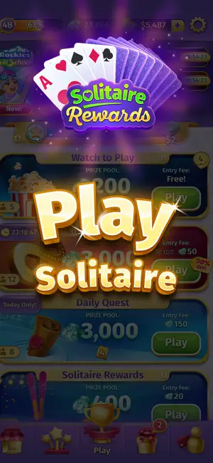Solitaire Rewards Klondike screenshot 2