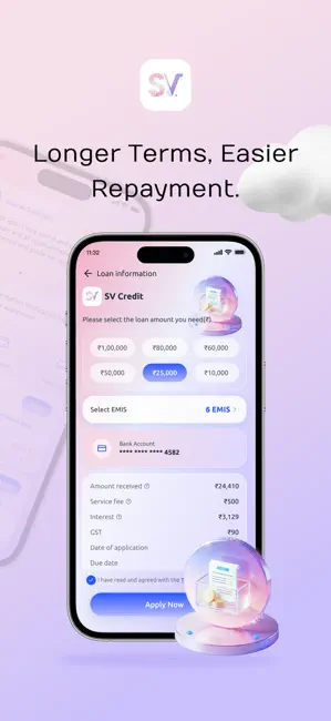 SV Credit-loan app&finance iPhone screenshot 2