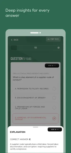 CIPS Supply Exam Prep: with AI screenshot 4