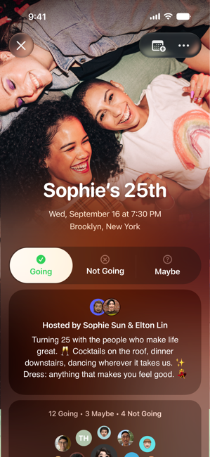 Apple Invites Screenshot