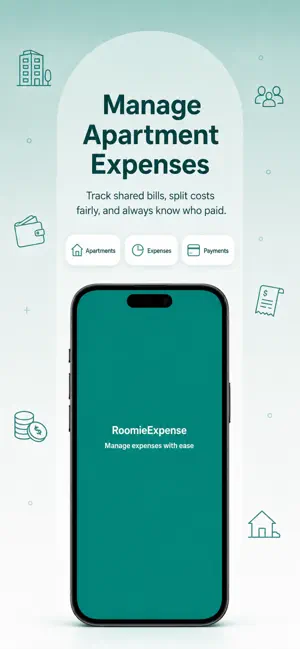 Roomie Expense - Split Bills screenshot 1