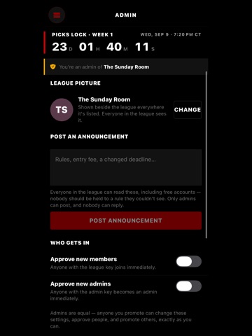 Survivor Sundays iPad screenshot