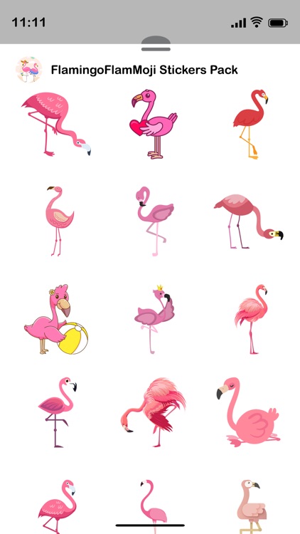 Flamingo FlamMoji Stickers screenshot-4