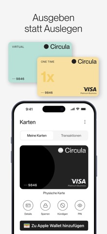 Circula Expenses iPhone screenshot 3