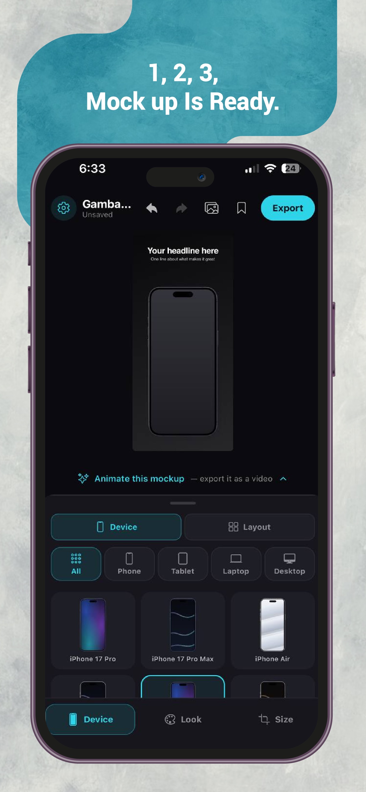 Screenshot 1 of Gambaran.