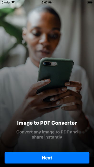 Convert Picture To PDF Maker Screenshot