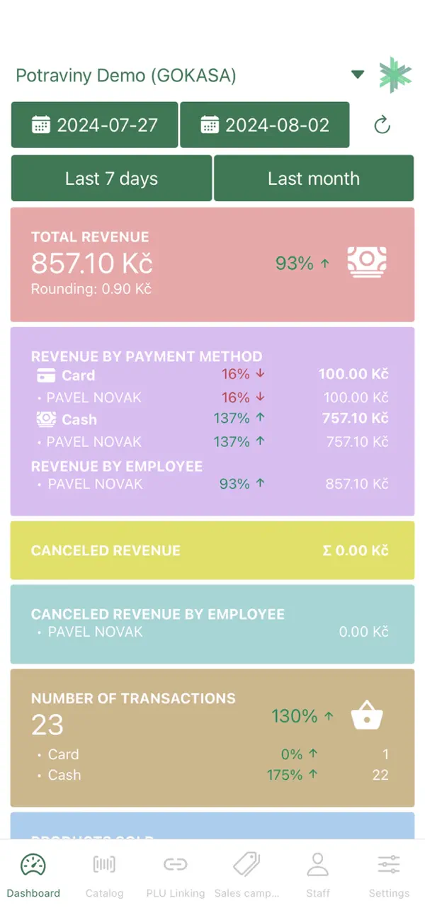 Screenshot #2 pour GOKASA Manager