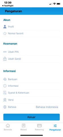 Bank Sentosa screenshot