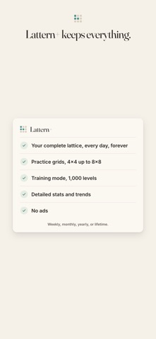 Lattern: Memory Grid Puzzle Screenshot 7 of 7