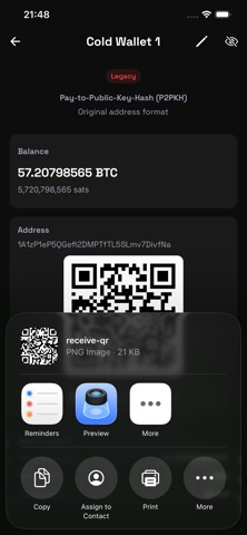 BTC Wallet Tracker Screenshot 7 of 9