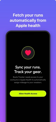 BootsTracker - track a sneaker iPhone screenshot