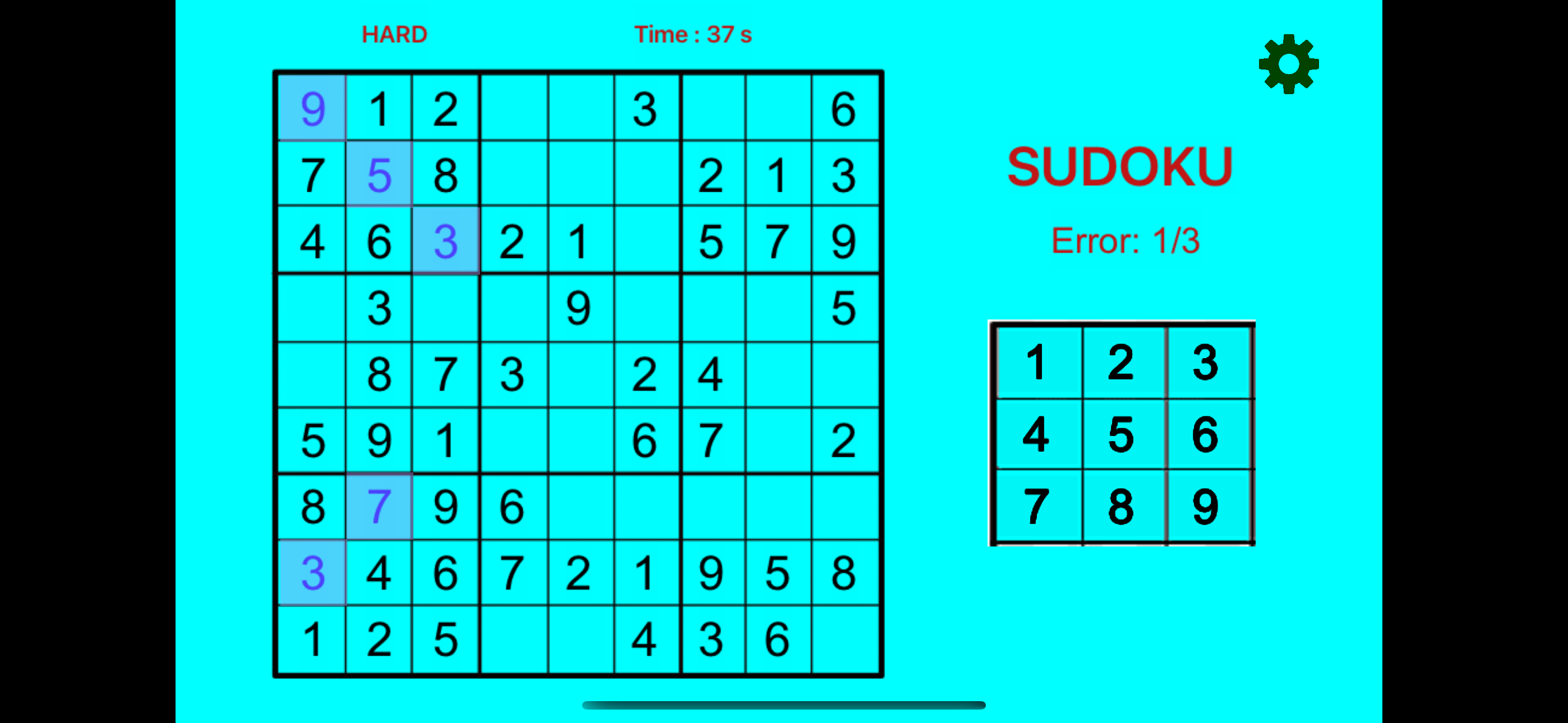 Sudoku E