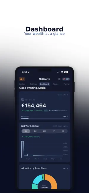 Net Worth Tracker - NetWorth screenshot 1