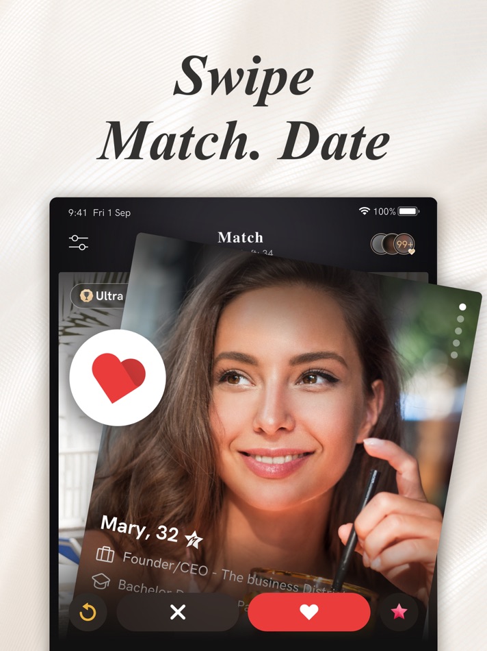 #1. Luxy - Selective Dating App (iOS) 由: Luxy Inc.