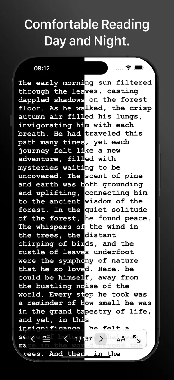 Screenshot #3 pour iRead: lecteur PDF minimal