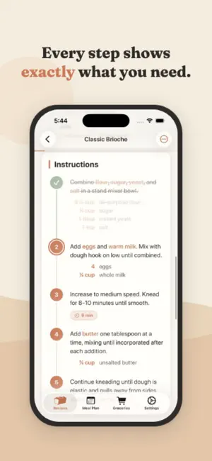 Brioche - Recipes & Meal Plans screenshot 2