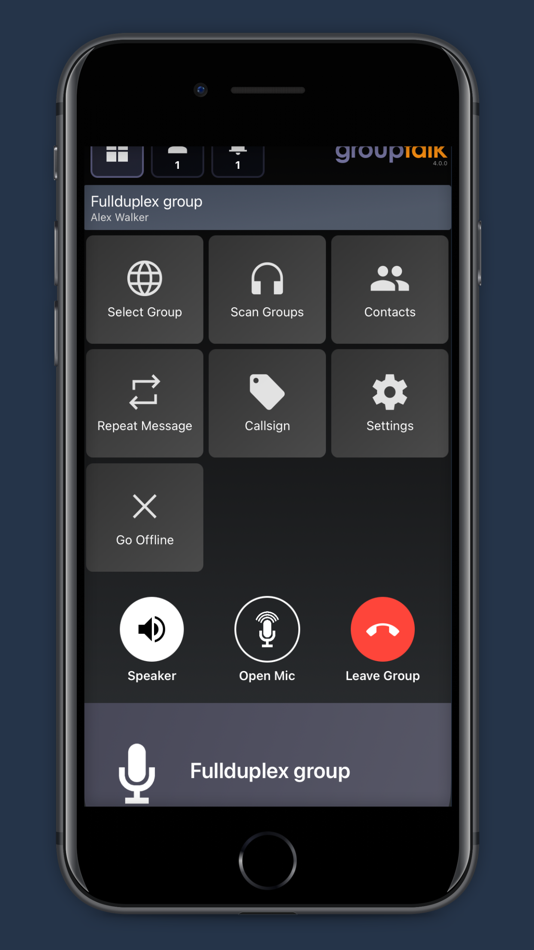 #2. GroupTalk Push to Talk (iOS) Podle: GroupTalk Sweden AB