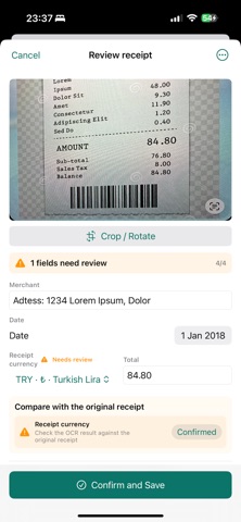 App screenshot