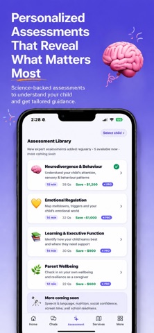 Parenta AI iPhone screenshot
