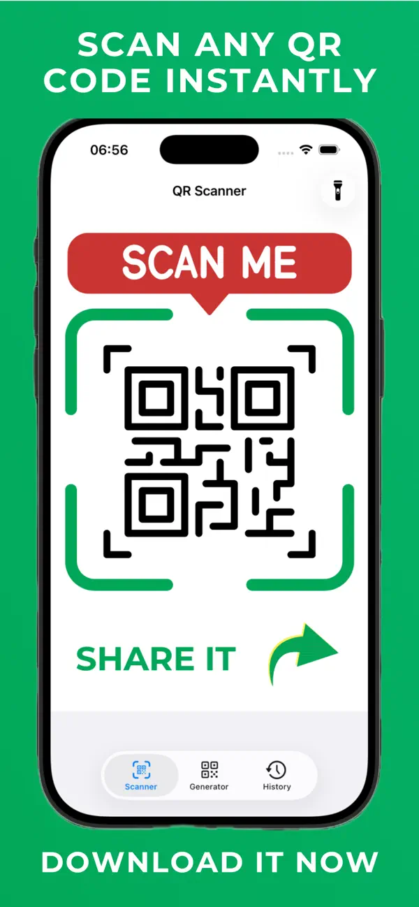 #1. QR Code Scan & Maker (iOS) โดย: Yassine IMGHARNE