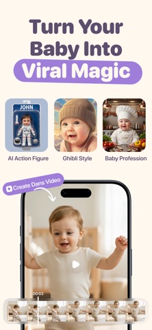 AI Baby Generator - Babee iPhone screenshot