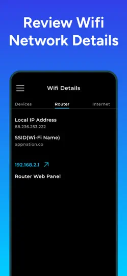Captura de pantalla de Wifi Analyzer: Network Scanner en iPhone 6