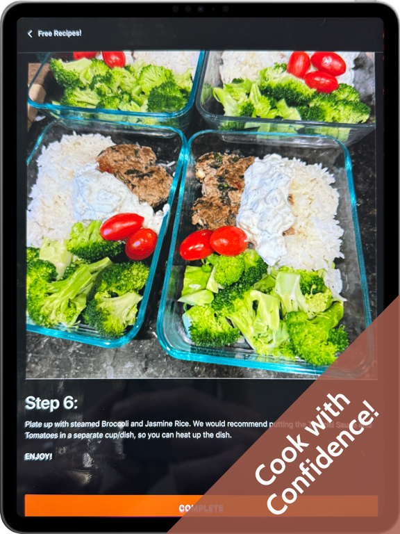 Lets Meal Prep iPad screenshot 10 - Health & Fitness app