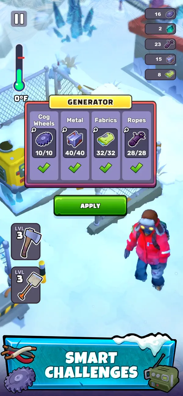 Frost World Hack screenshot 3 - game app interface