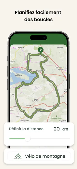 Cyclers: GPS vélo & Carte iPhone screenshot 2